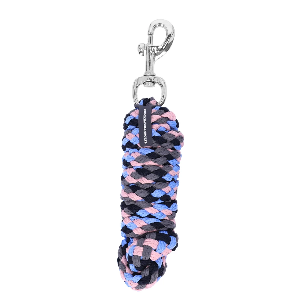 Schockemohle Lead Rope Catch Style – True Navy/Sky/Pale Pink in True Navy/Sky/Pale Pink