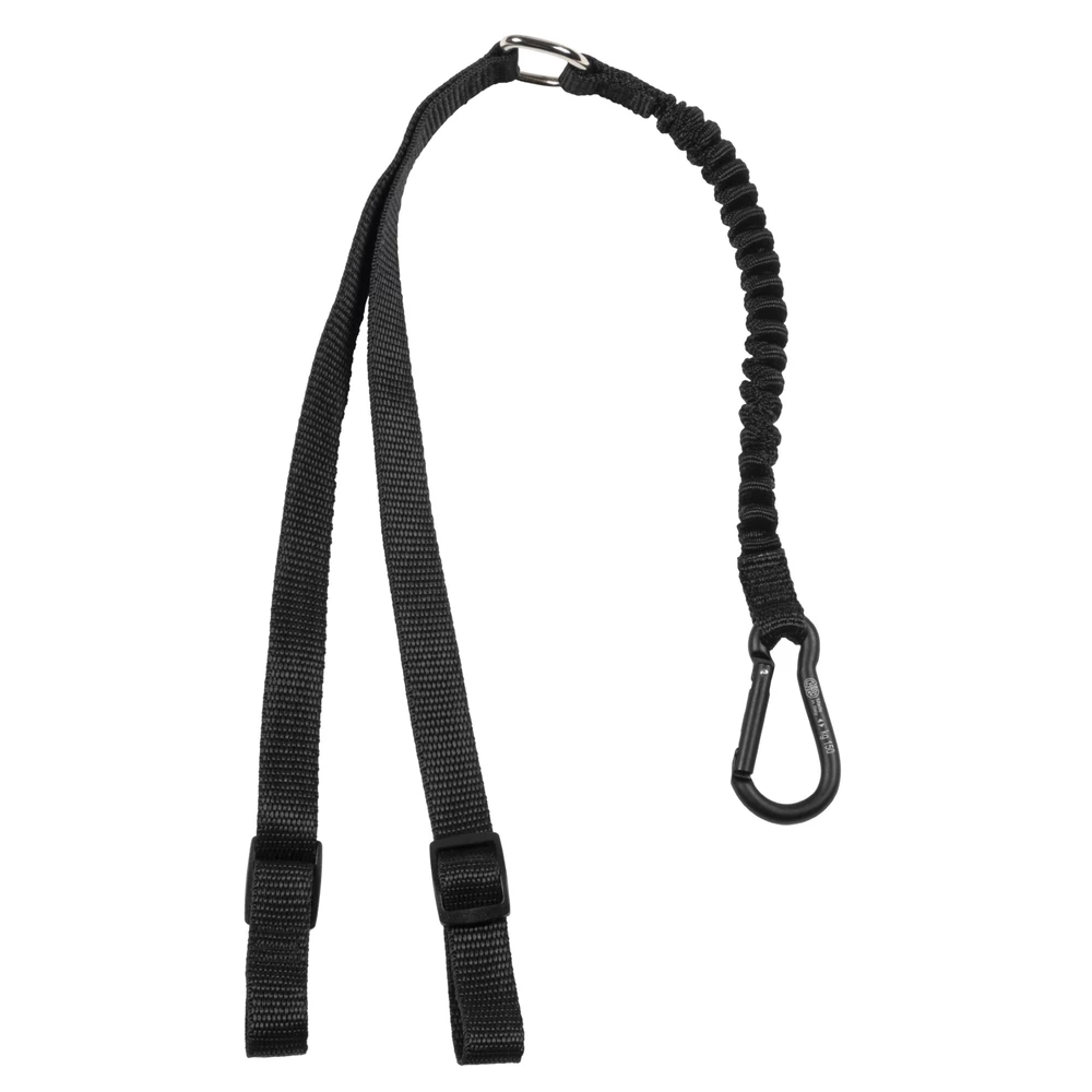 Equiline Adult strap lanyard in Black
