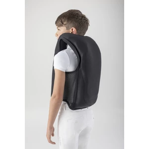 Equiline KID Junior Airbag Vest with Back Protector &ndash; Black 