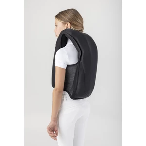 Equiline KID Junior Airbag Vest with Back Protector – Black in Black