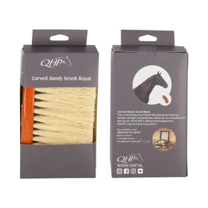 QHP Curved dandy brush Royal - Brown 