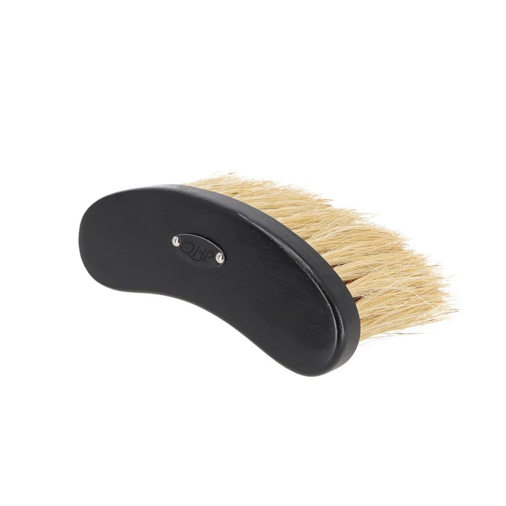 QHP Curved dandy brush Royal - Black in Black