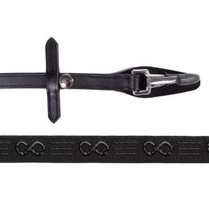 PresTeq FayRein with clip - Black in Black