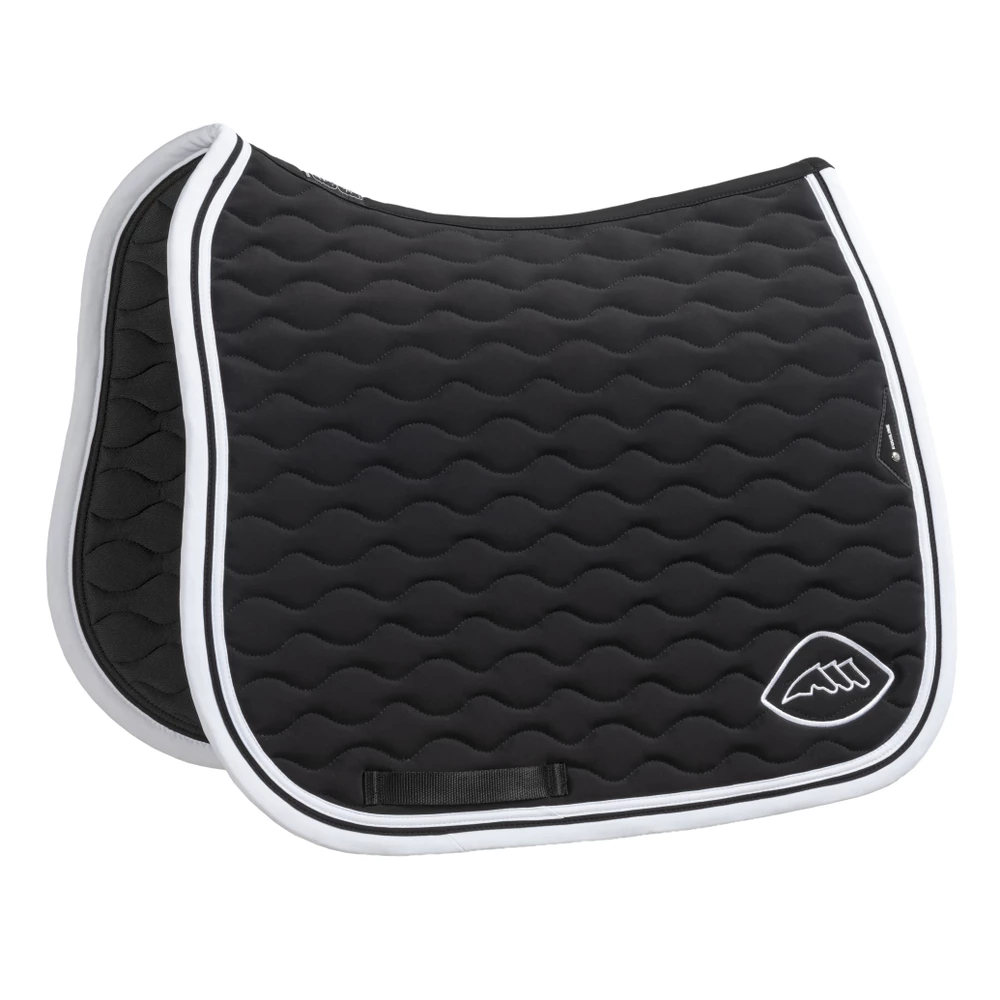 Equiline Tech Saddlecloth - Black in Black