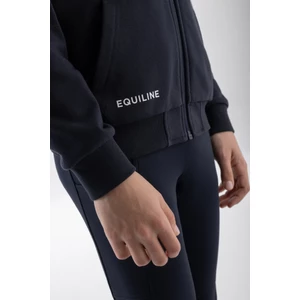 Equiline Junior Full Zip Hoodie - Blue in Blue