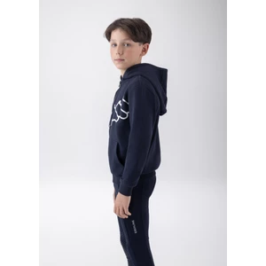 Equiline Junior Full Zip Hoodie - Blue in Blue