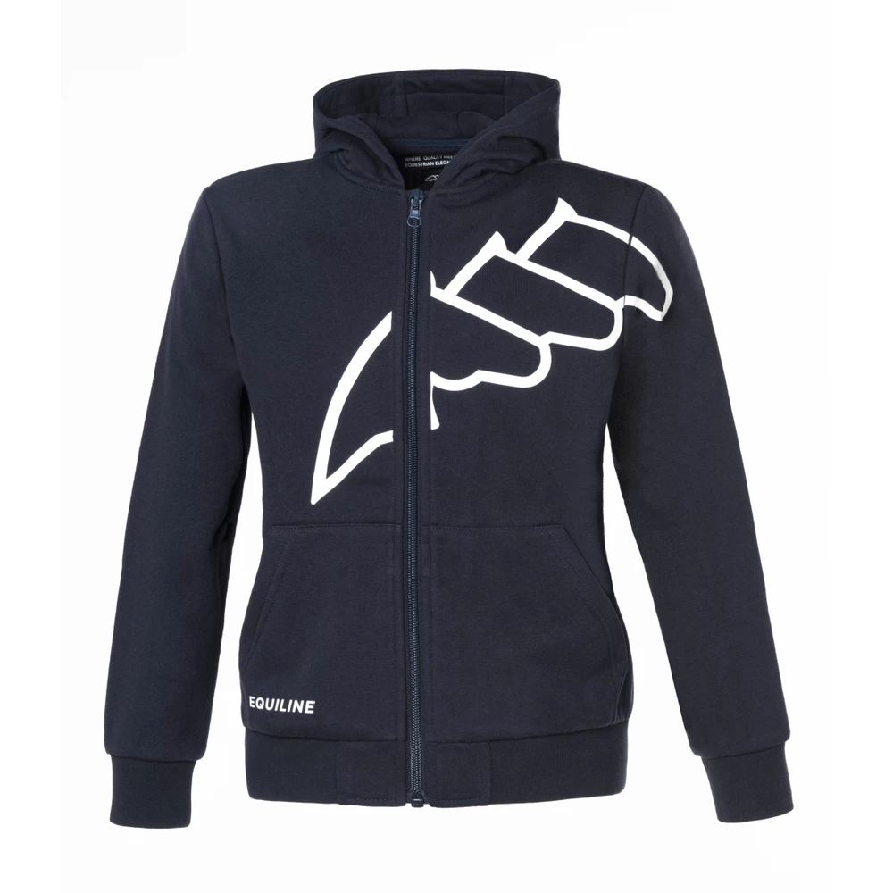 Equiline Women's Sweatshirt  - Blue in Blue