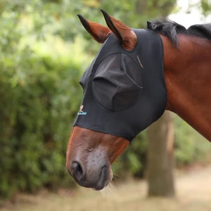 Flyguard FlyGuard Pro Stretch Fly Mask with Ear Holes - Jet in Jet