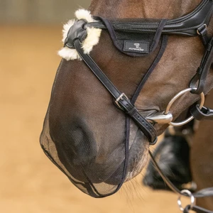 Flyguard FlyGuard Pro Grackle Bridle Nose Net - Black in Black