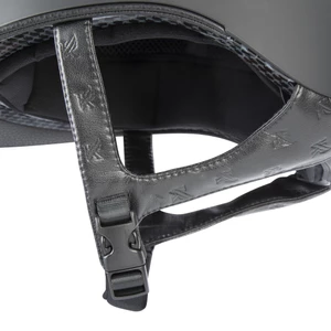 Karben Amity LTHR Riding Hat - Black in Black