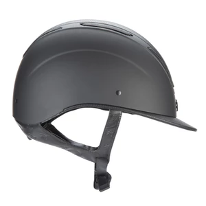 Karben Amity LTHR Riding Hat - Black in Black