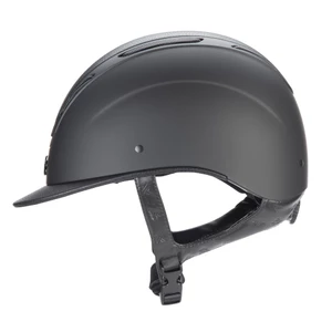 Karben Amity LTHR Riding Hat - Black in Black