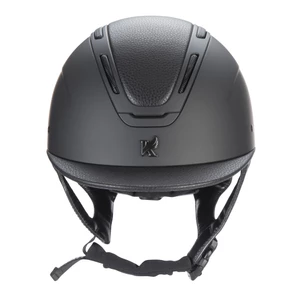 Karben Amity LTHR Riding Hat - Black in Black