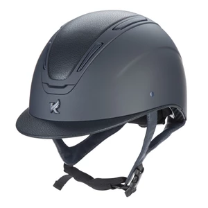 Karben Amity LTHR Riding Hat - Navy in Navy