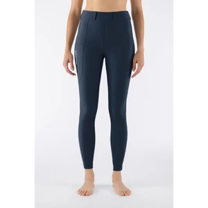 Equiline Women's Knee Grip Leggings - Blue 