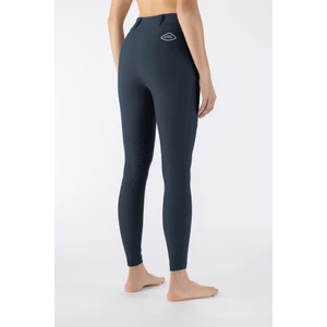 Equiline Women's Knee Grip Leggings - Blue in Blue