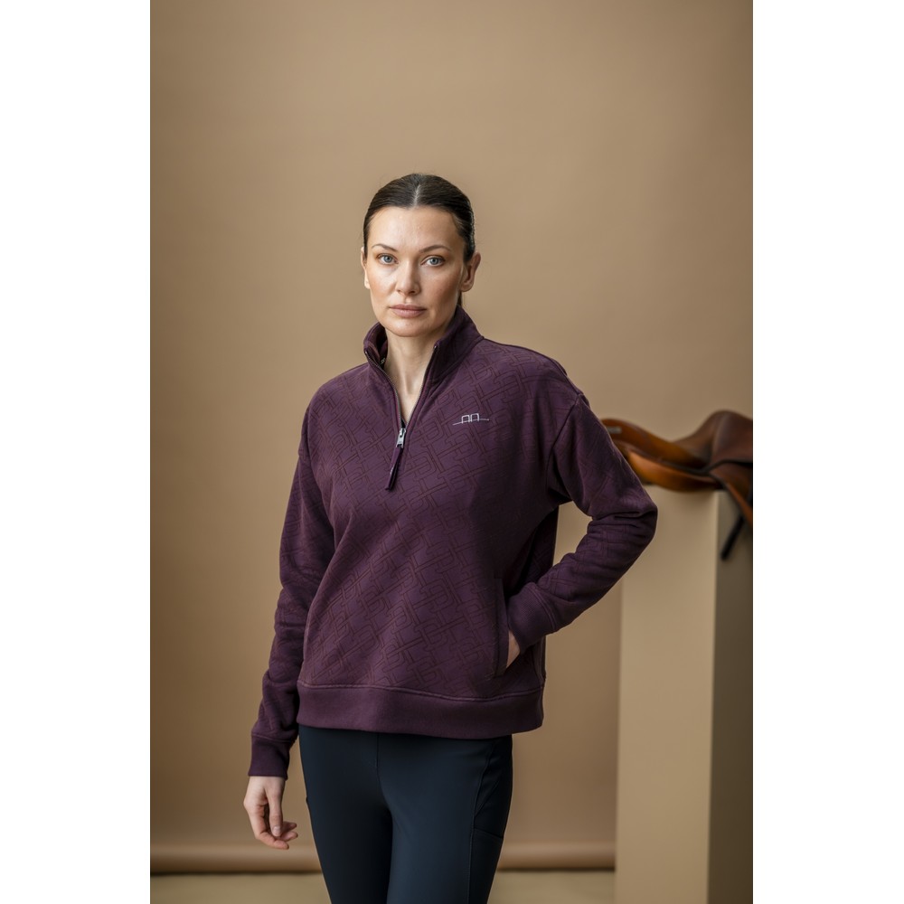 Alessandro Albanese Aa Gabriella Half Zip Sweatshirt - Primatova 