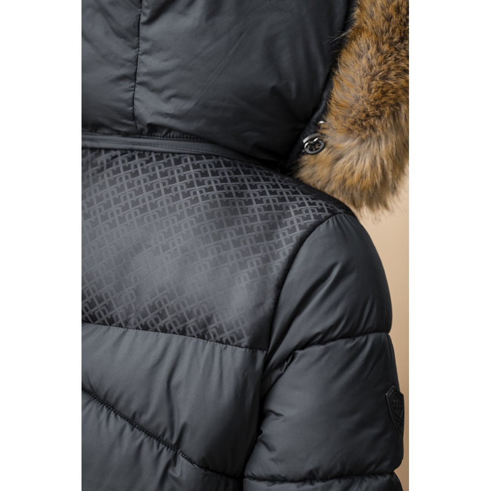 Alessandro Albanese Aa Nivia Ripstop Long Puffer Coat - Core Black