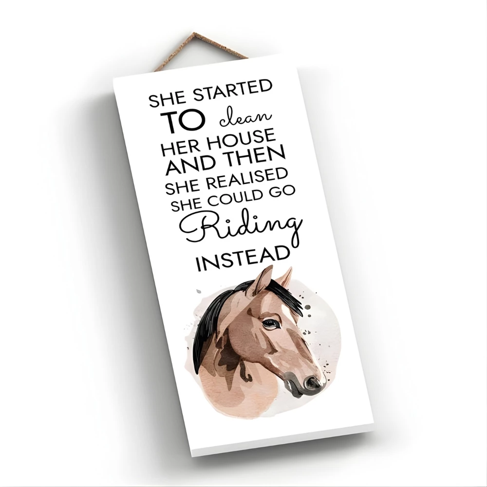 Jenkinson Elico Wooden Plaque: Clean House in Unknown