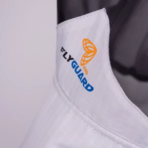 Flyguard FlyGuard Pro Sun Shade Fly Mask with Ears & Nose - White in White