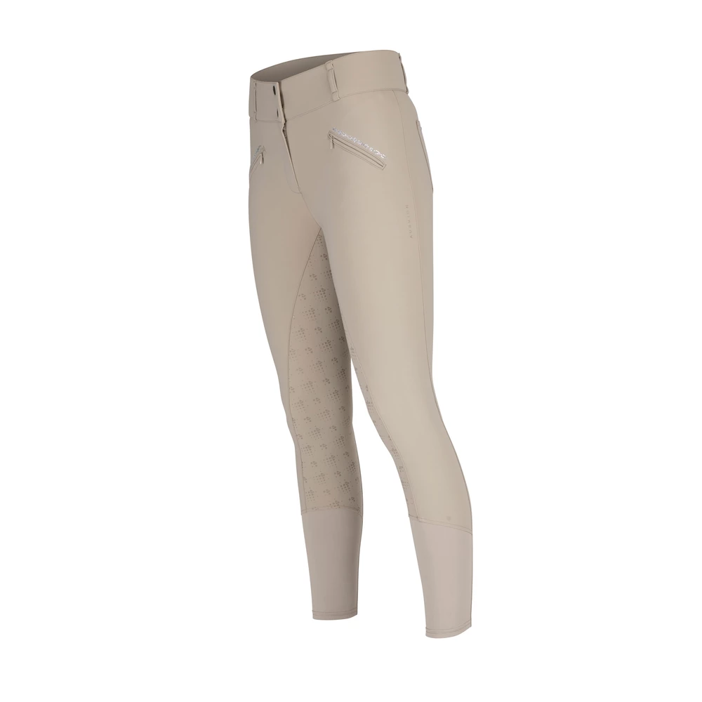 Aubrion Optima LX Breeches - Beige in Beige