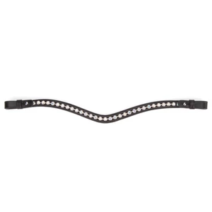 Velociti GARA Iridescent Diamante Browband - Havana in Havana