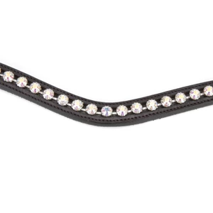 Velociti GARA Iridescent Diamante Browband - Havana in Havana