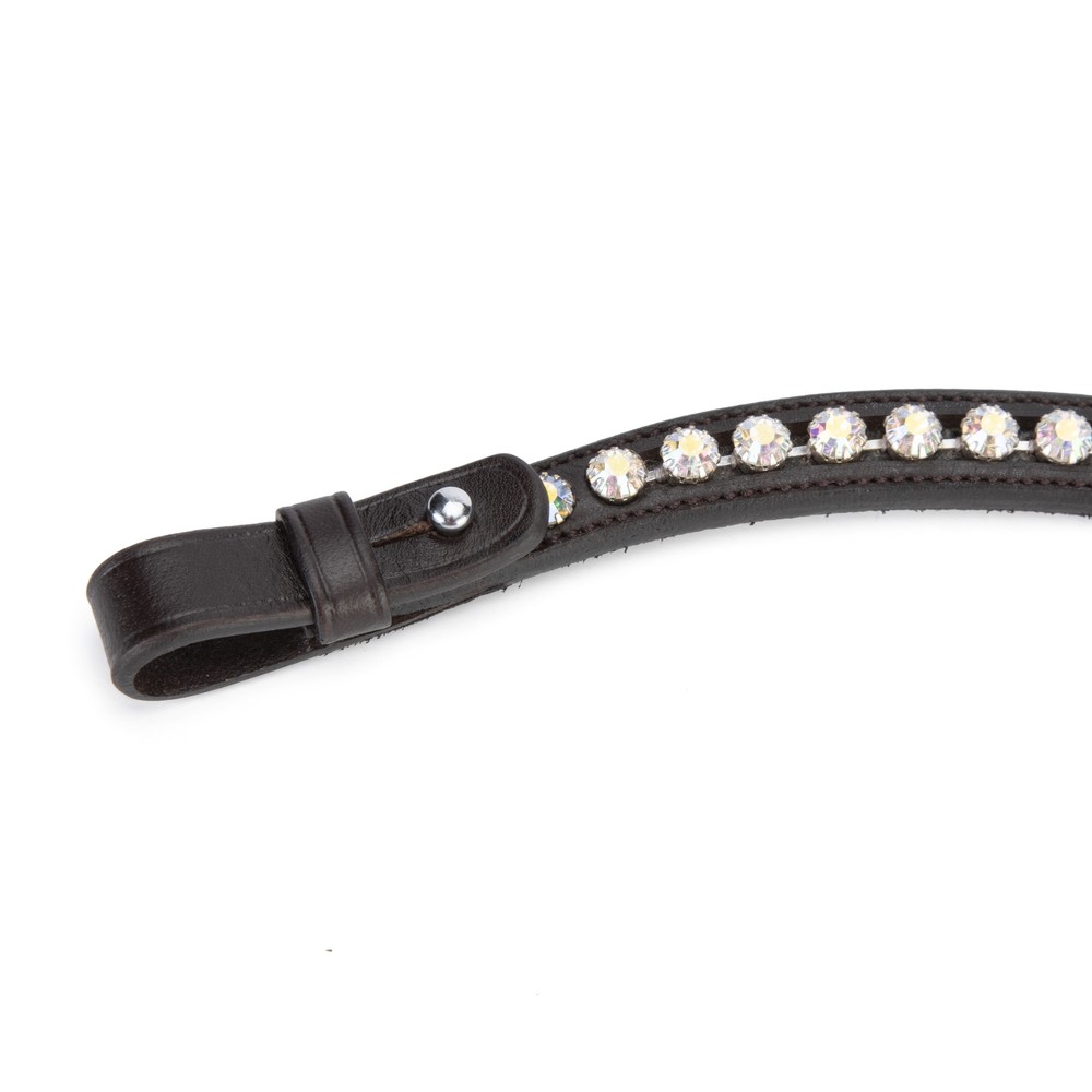 Velociti GARA Iridescent Diamante Browband - Havana