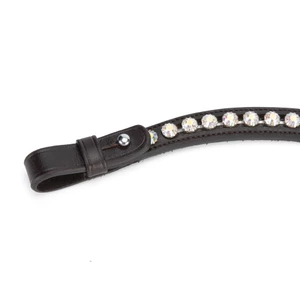 Velociti GARA Iridescent Diamante Browband - Havana in Havana