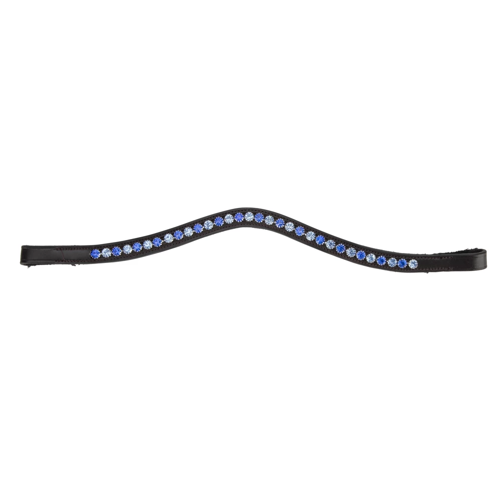 Velociti GARA Blue Diamante Browband - Havana in Havana