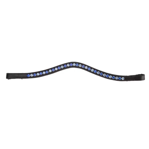 Velociti GARA Blue Diamante Browband - Havana in Havana