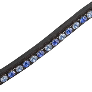 Velociti GARA Blue Diamante Browband - Havana in Havana
