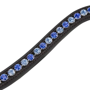 Velociti GARA Blue Diamante Browband - Havana in Havana