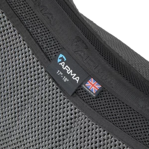 Arma ARMA Soft Grip Jump Saddlecloth - Black in Black