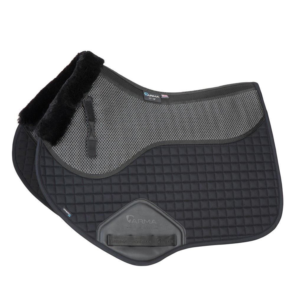 Arma ARMA Soft Grip Jump Saddlecloth - Black
