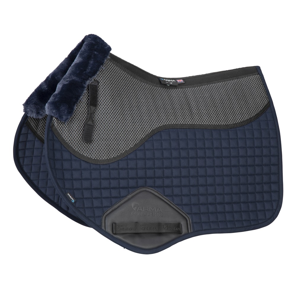 Arma ARMA Soft Grip Jump Saddlecloth  - Navy 