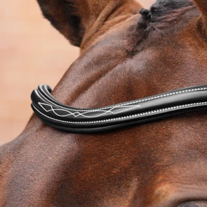 Velociti LUSSO Opus 180M Grackle Bridle - Black in Black