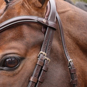 Velociti LUSSO Opus 180M Ergonomic Flash Bridle - Havana in Havana