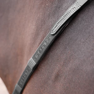 Velociti LUSSO Opus&nbsp;Pro SureGrip Reins&nbsp; - Black 