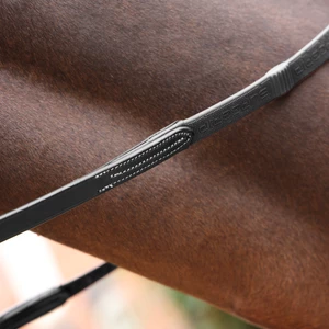 Velociti LUSSO Opus Pro SureGrip Reins - Black in Black