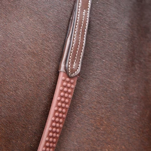 Velociti LUSSO Opus Pro SureGrip Reins - Havana in Havana
