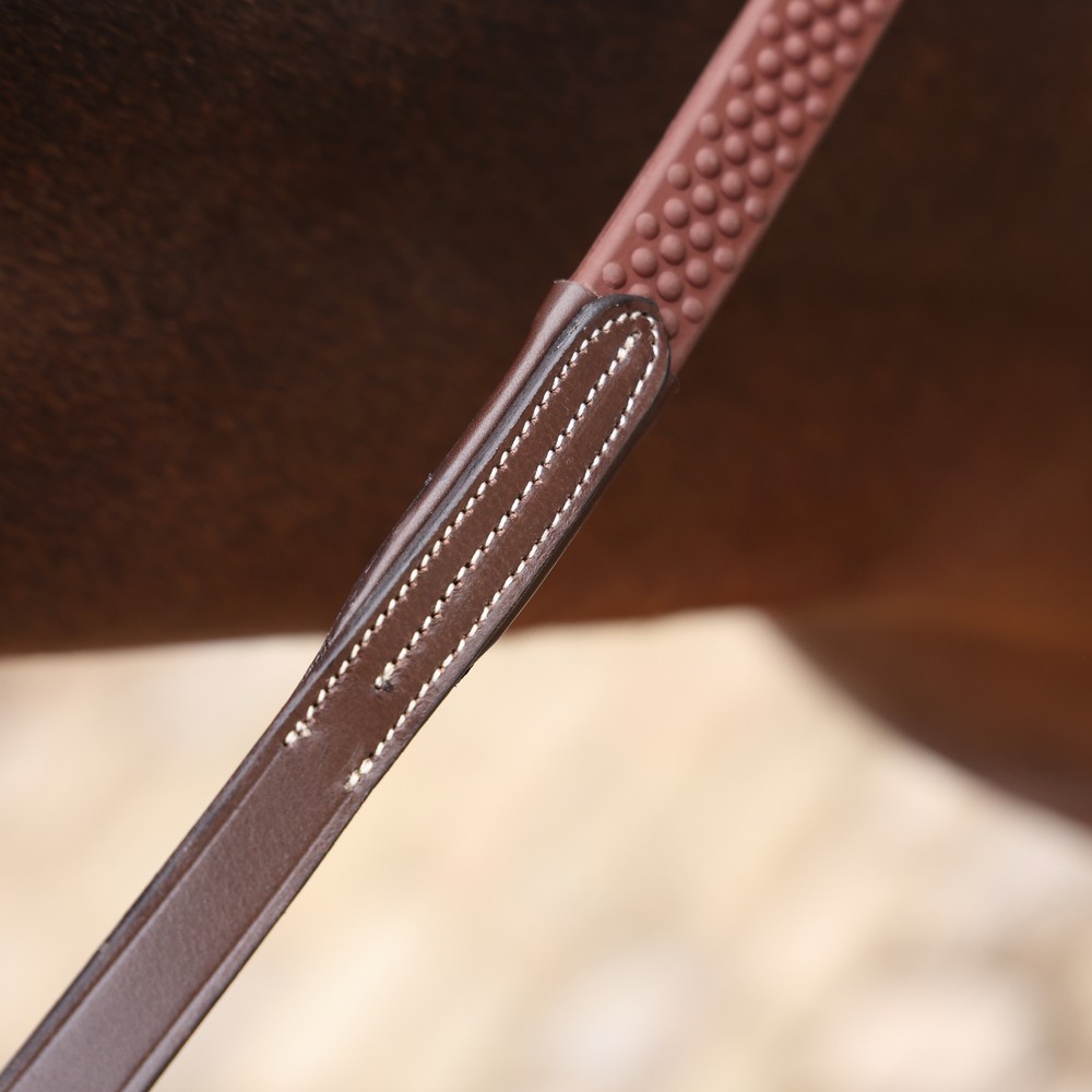 Velociti LUSSO Opus Pro SureGrip Reins - Havana