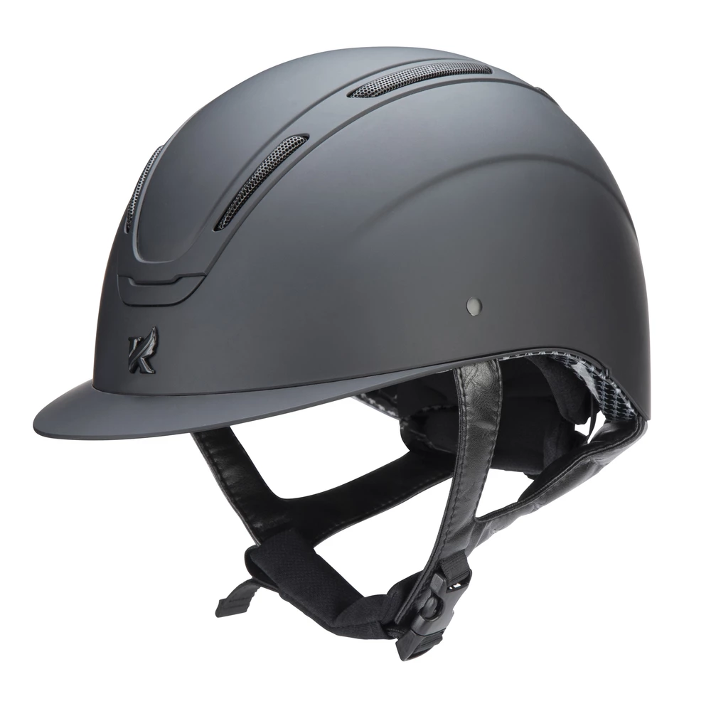 Karben Amity SMRT Riding Hat - Black in Black