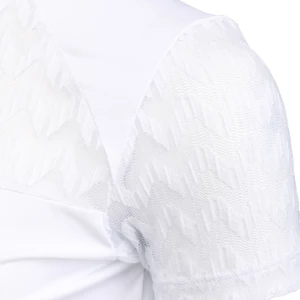 Aubrion Optima VX Show Shirt - Young Rider - White in White