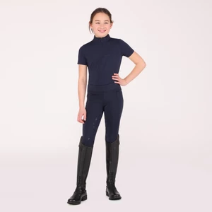 Aubrion Optima GX Show Shirt - Young Rider  - Navy in Navy
