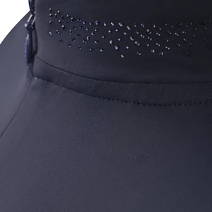 Aubrion Optima GX Show Shirt - Young Rider  - Navy in Navy