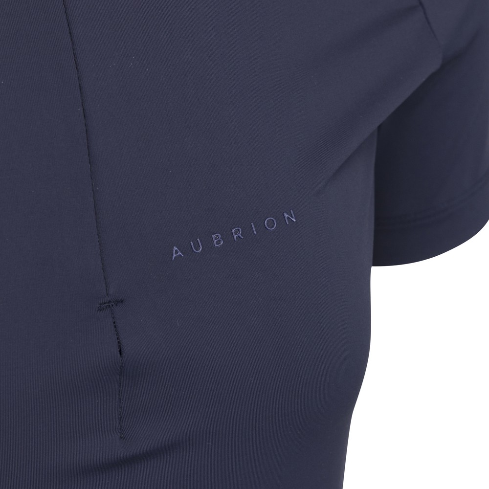 Aubrion Optima GX Show Shirt - Young Rider  - Navy 
