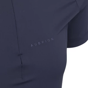 Aubrion Optima GX Show Shirt - Young Rider  - Navy in Navy