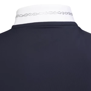 Aubrion Optima LX Show Shirt - Young Rider - Navy in Navy