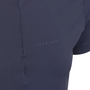 Aubrion Optima LX Show Shirt - Young Rider - Navy in Navy